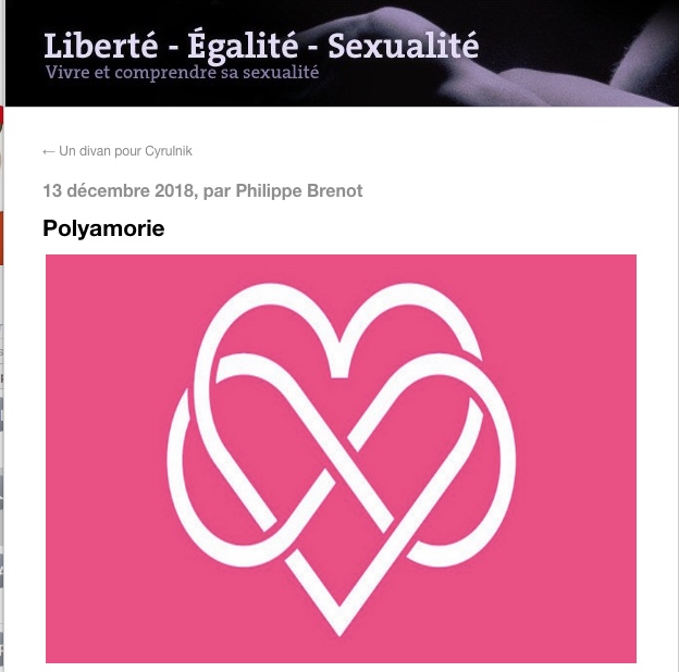 Article de Philippe Brenot sur la polyamorie, Le Monde